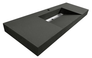 Umywalka modułowa z odpływem liniowym 50 cm do obłożenia płytkami
